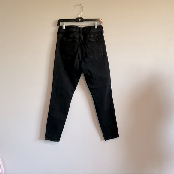GAP Denim Size 12/31 Regular Universal Legging Jeans. Wash Style Grayish Black. - Picture 2 of 4